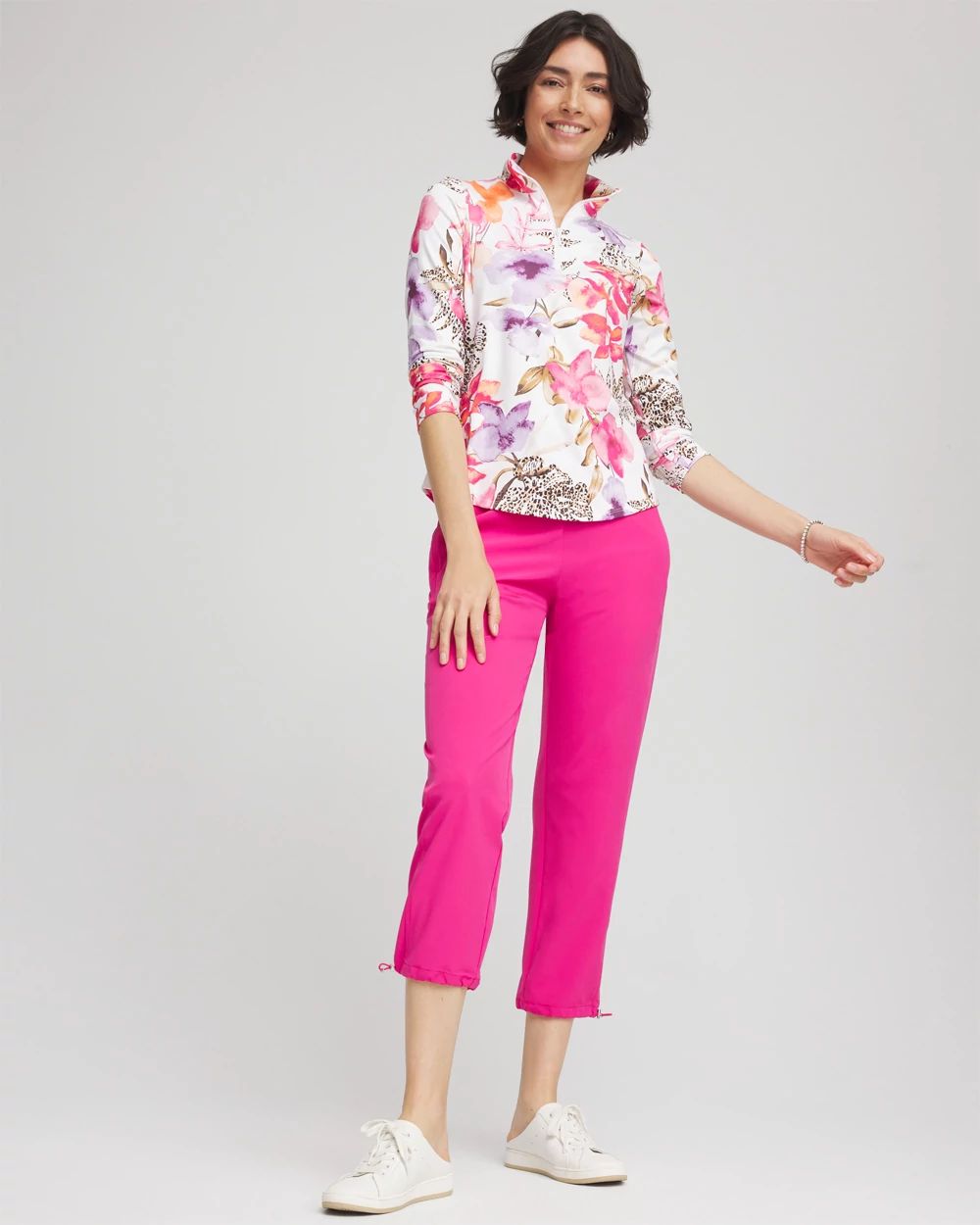 Zenergy® UPF Bungee Cropped Pants | Chico's